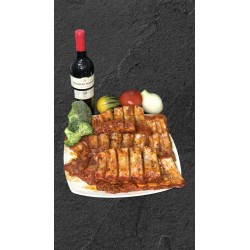 Costillar barbacoa